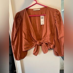 Abercrombie Tie Top
